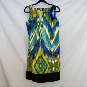 ALYX Limited Blue Green Mid Length Dress Size 8